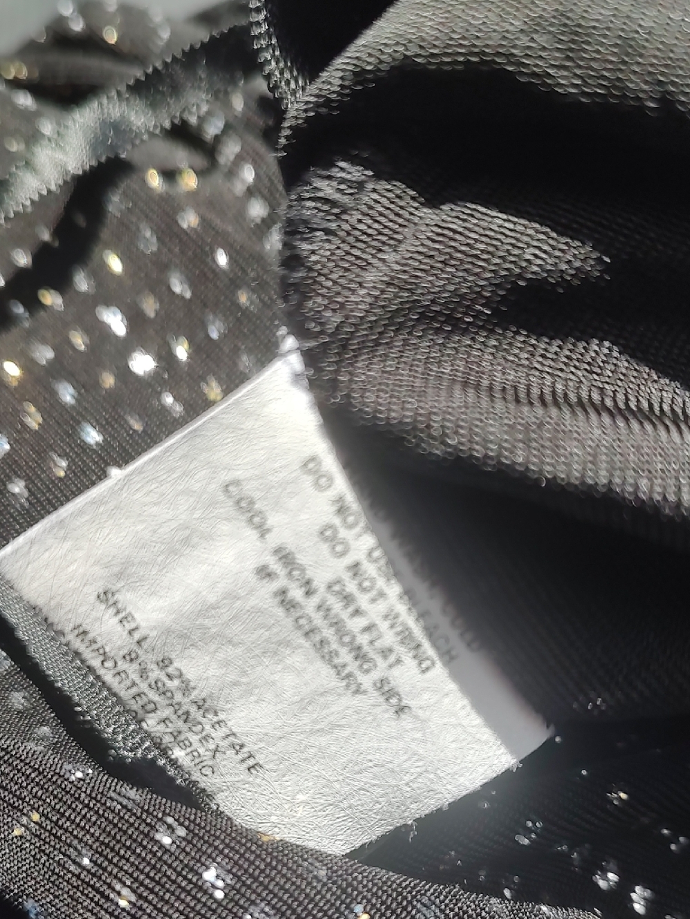 Black/With Silver Beaded- Elegant Evening Gown - Picture 10 of 10